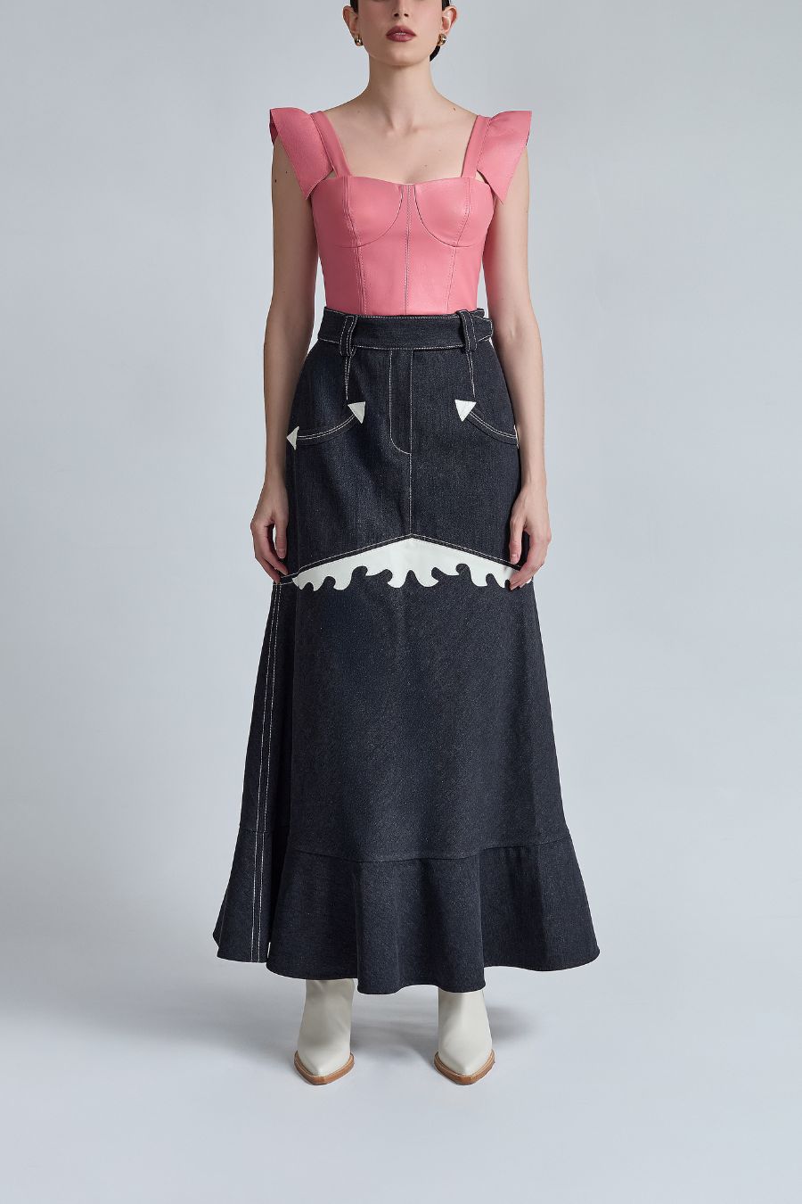 FALDA MEZCLILLA OLANES